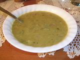Vegetarian pea soup